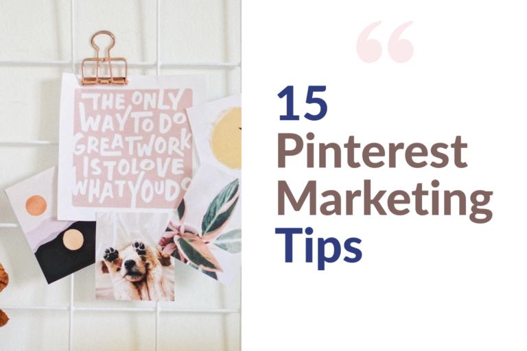 15 Super Effective Pinterest Marketing Tips - Creative Biz Tribe